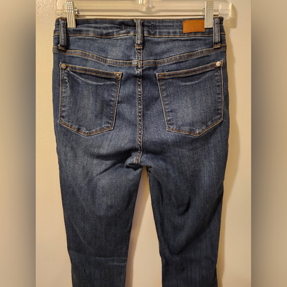 Judy Blue Capri Jeans Stretch Blue Women's Size  27 - Picture 6 of 12